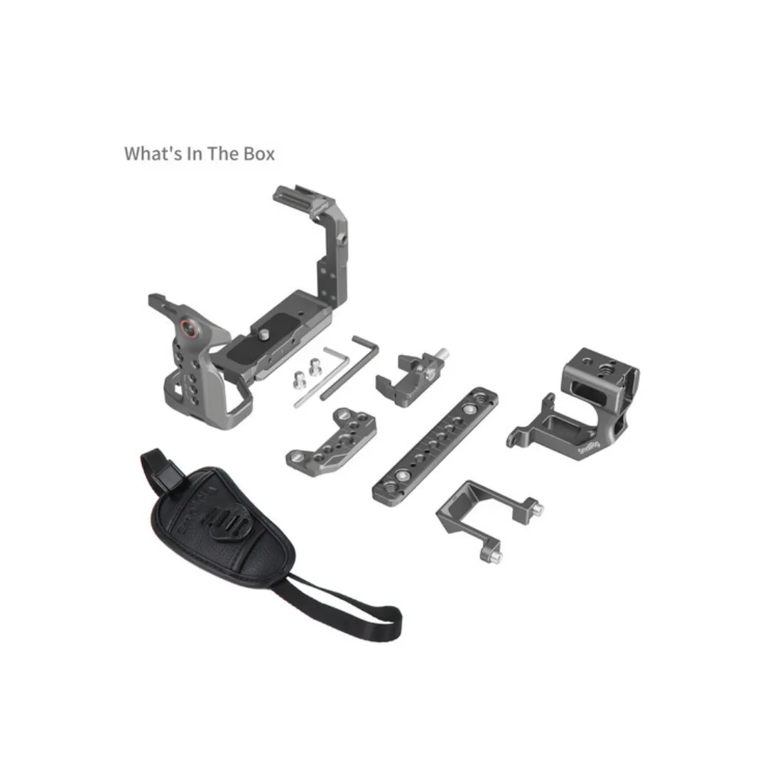 SmallRig 4771 HawkLock Quick Release Advanced Cage Kit for Sony FX3 / FX30 – XLR Handle Extension NATO Rail Arca-Swiss - Image 3
