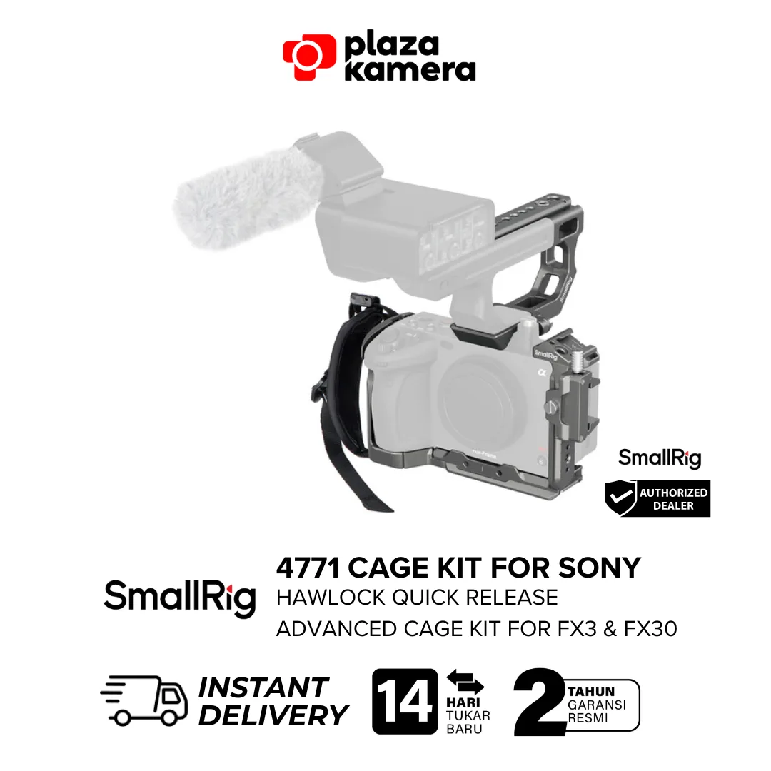 SmallRig 4771 HawkLock advanced cage kit Sony FX3 FX30 XLR handle extension