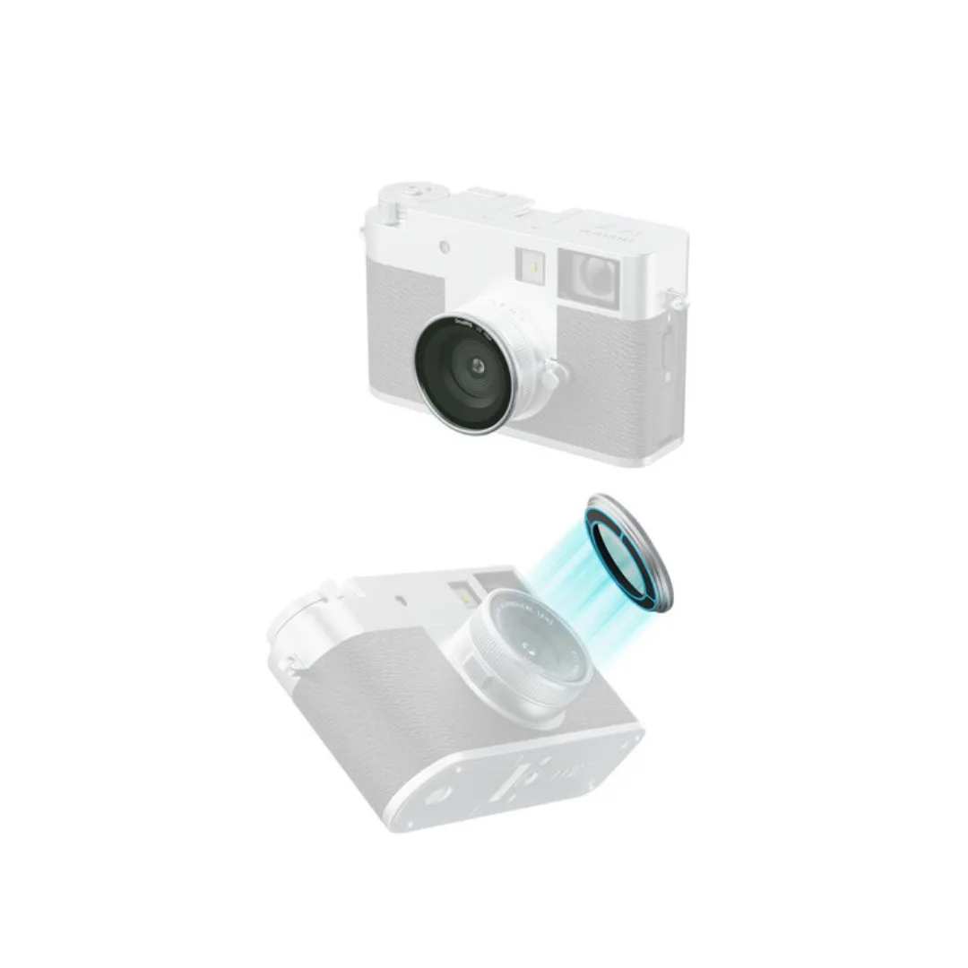 SmallRig 5392 Magnetic UV Filter for Fujifilm X Half – Silver, Dual-Sided Multicoating & High-Resolution Optical Glass - Image 2