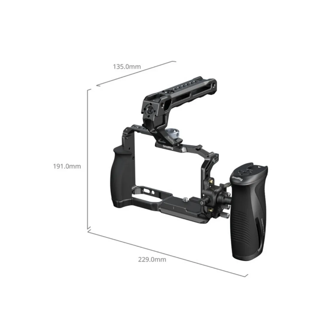 SmallRig 5468 Cage Kit for Nikon ZR Advanced Edition – Top Handle, Side Handle & 7x Cold Shoe - Image 2