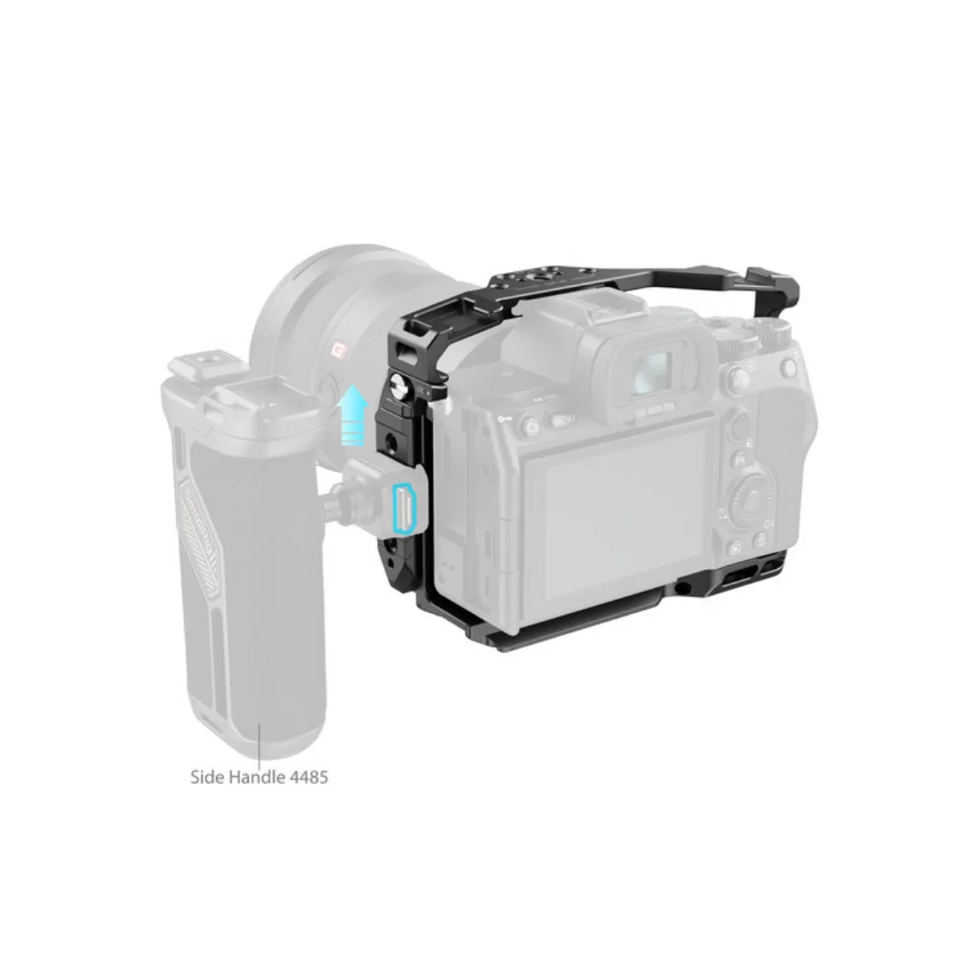 SmallRig 5583 Cage with AirTag Slot for Sony Alpha 7R V / 7 IV / 7S III / 1 / 7R IV – HawkLock NATO Rail Arca-Swiss DJI RS - Image 2