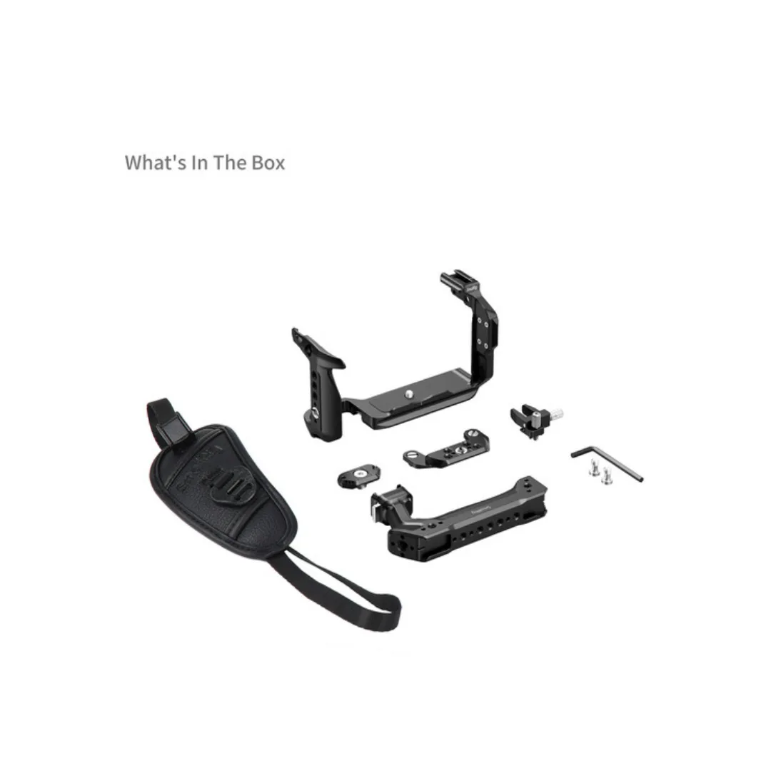 SmallRig 5809 Cage Kit for Canon EOS C50 – Top Handle 3x NATO Rail Arca-Swiss HDMI Clamp Wrist Strap - Image 3