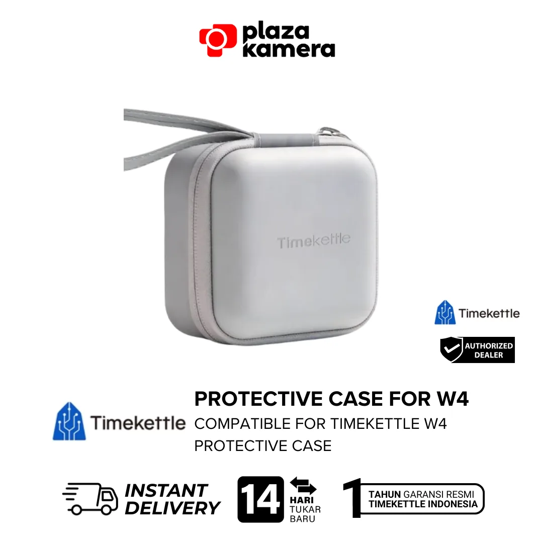 Timekettle W4 AI Interpreter Earbuds Case tampak depan