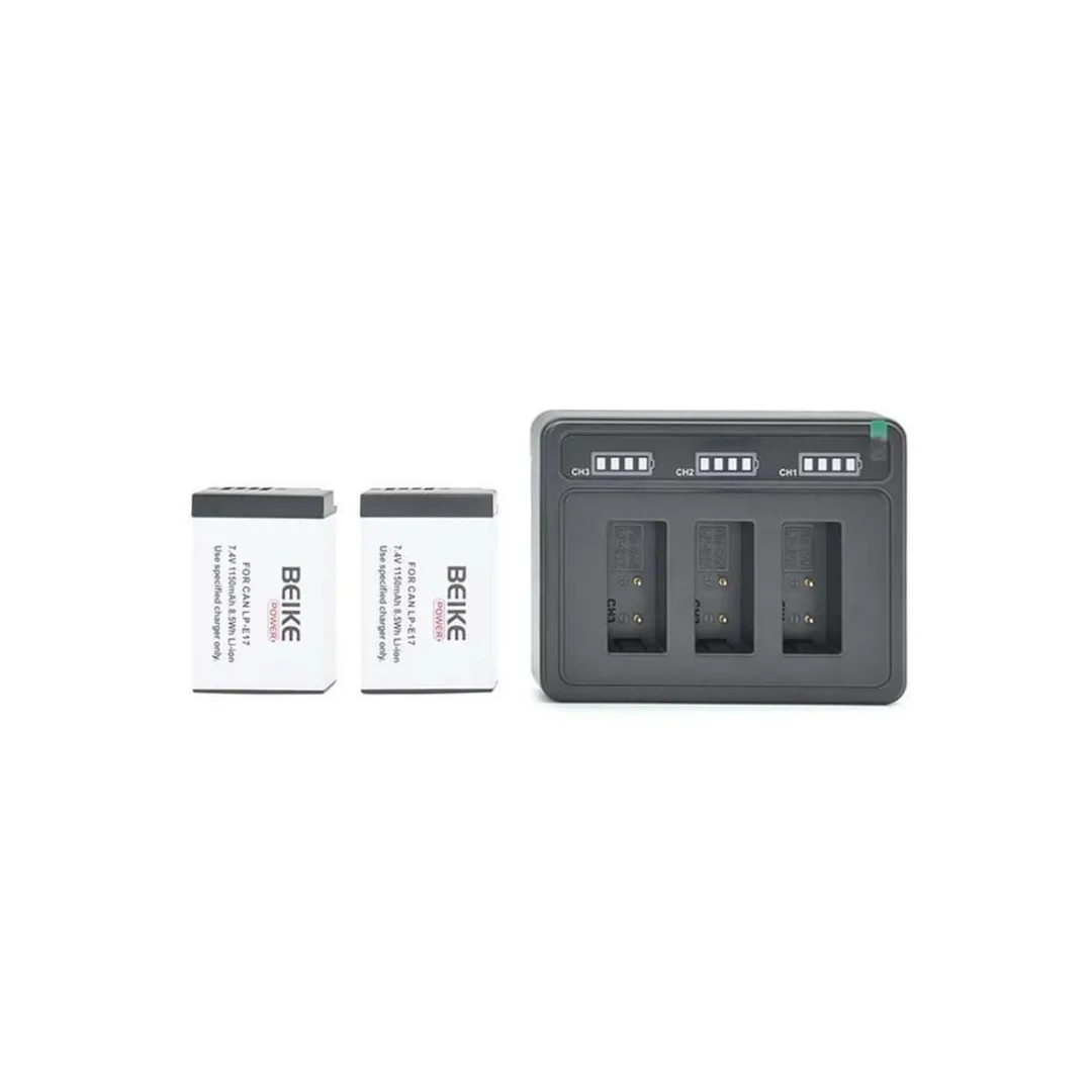 Baterai & Charger Canon LP-E17 - Beike Power Battery - Image 2