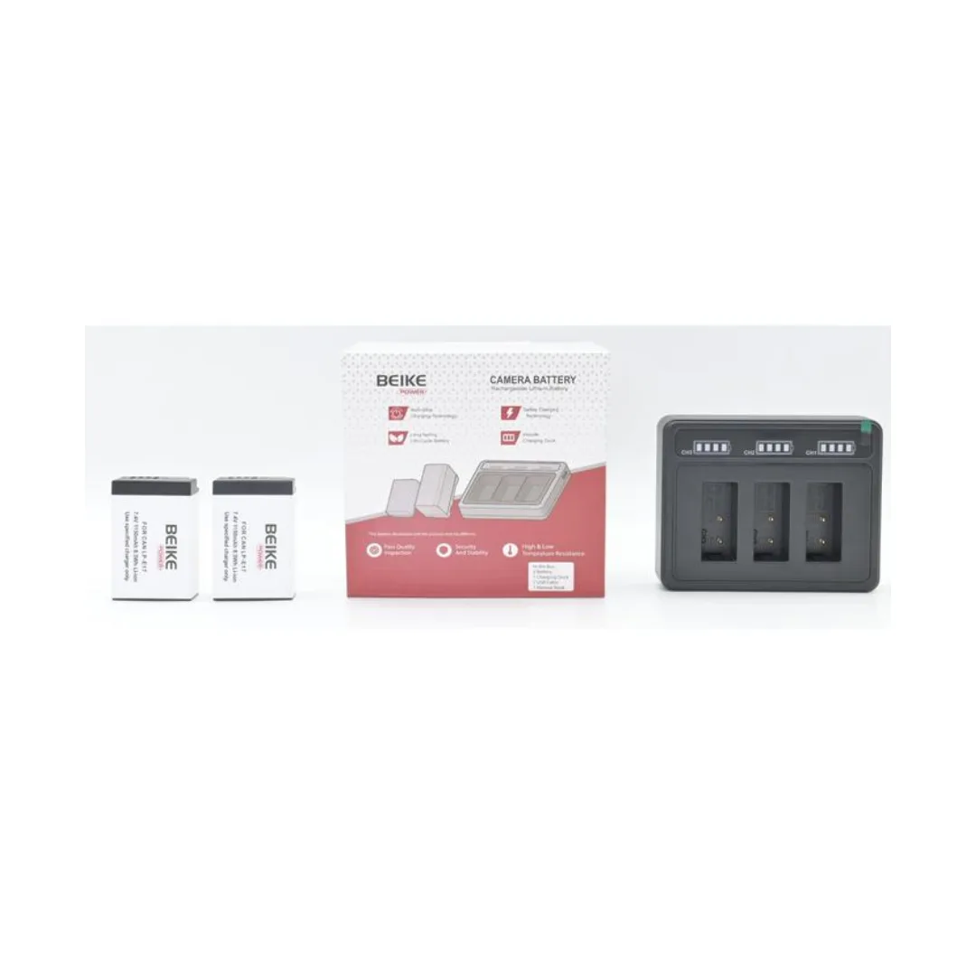 Baterai & Charger Canon LP-E17 - Beike Power Battery - Image 4