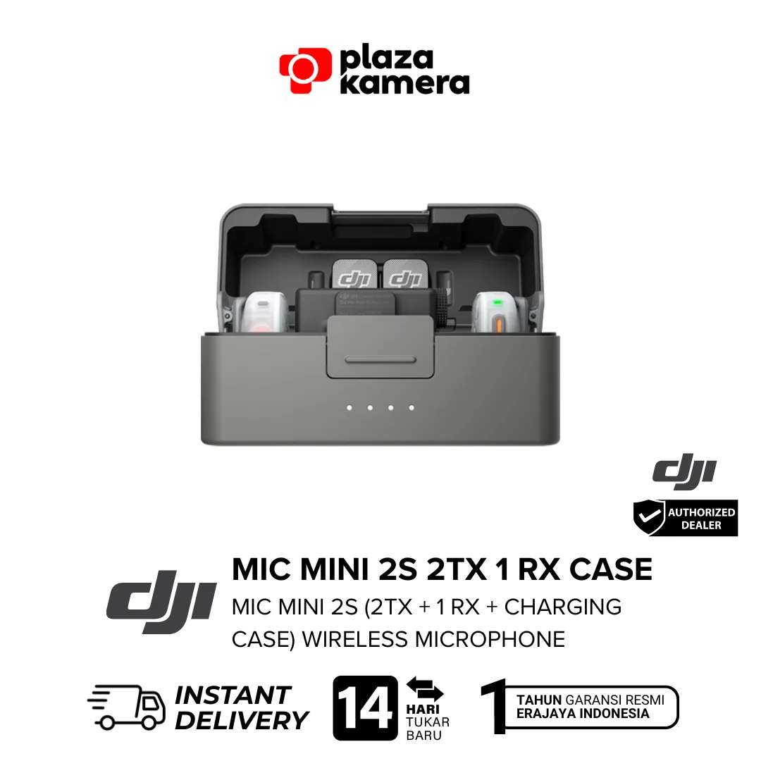 dji mic mini 2s tampak depan