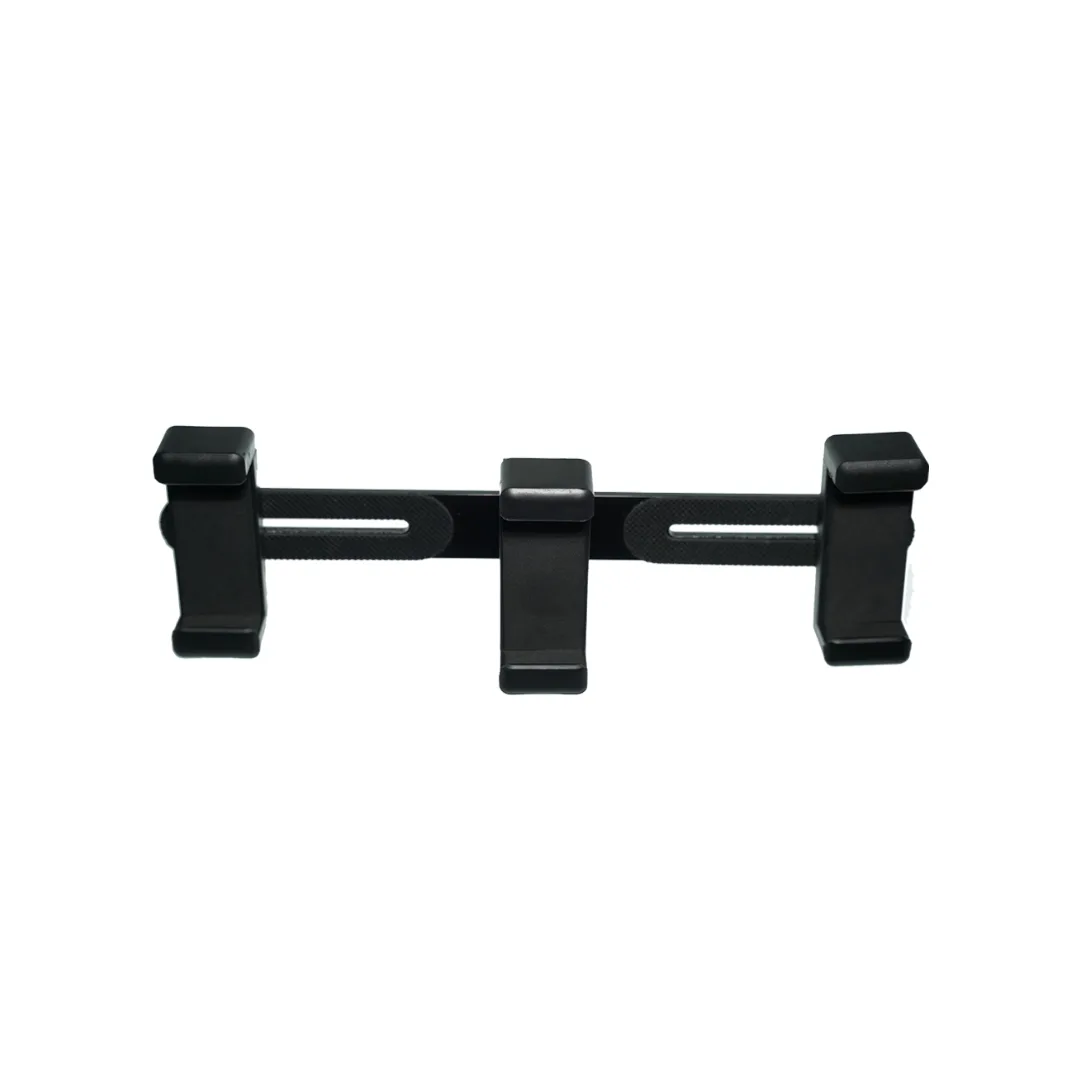 Fotopro Holder Smartphone HP Live Streaming 3 Slot Multi Angle 360° Tripod 1/4 Aluminum - Image 2