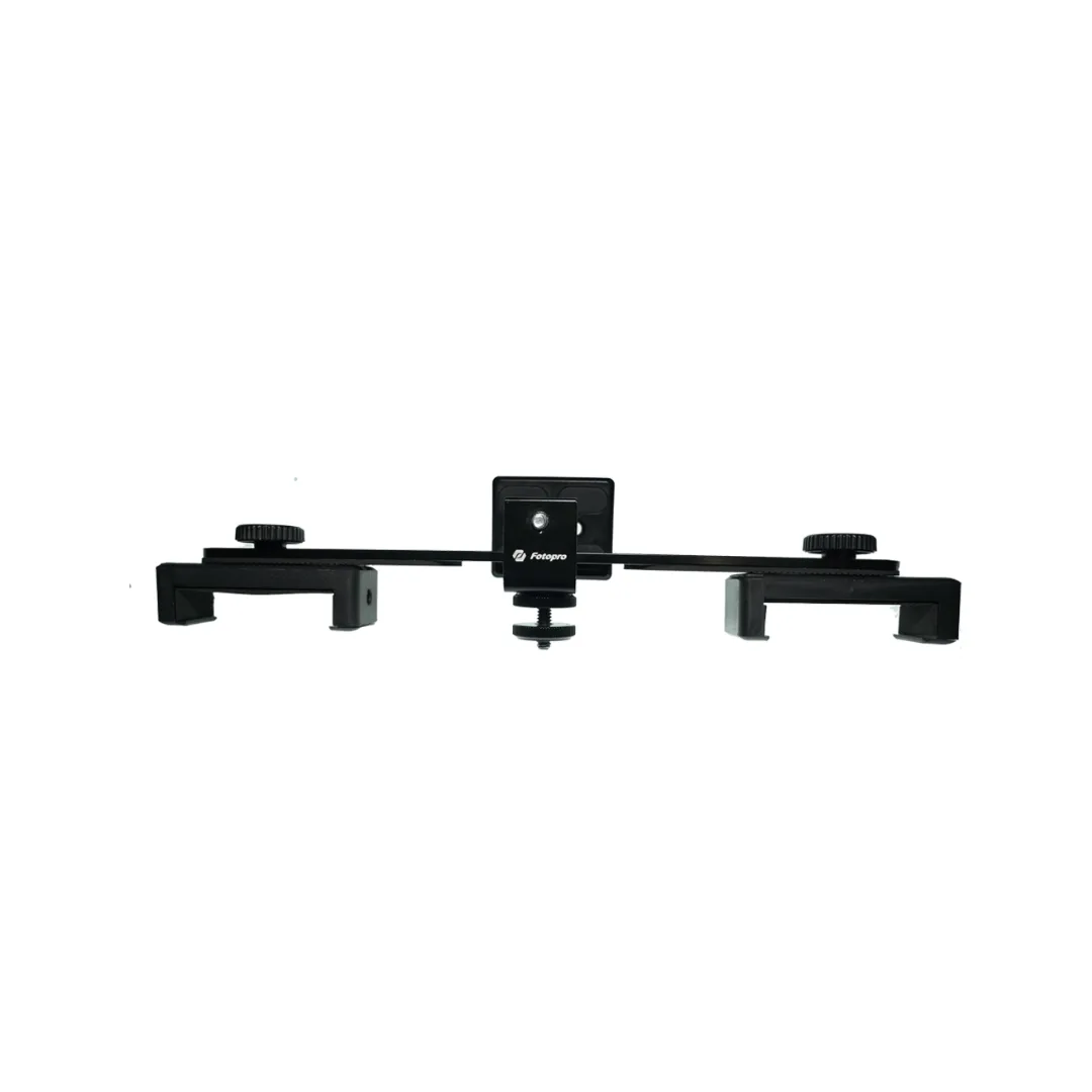 Fotopro Holder Smartphone HP Live Streaming 3 Slot Multi Angle 360° Tripod 1/4 Aluminum - Image 4