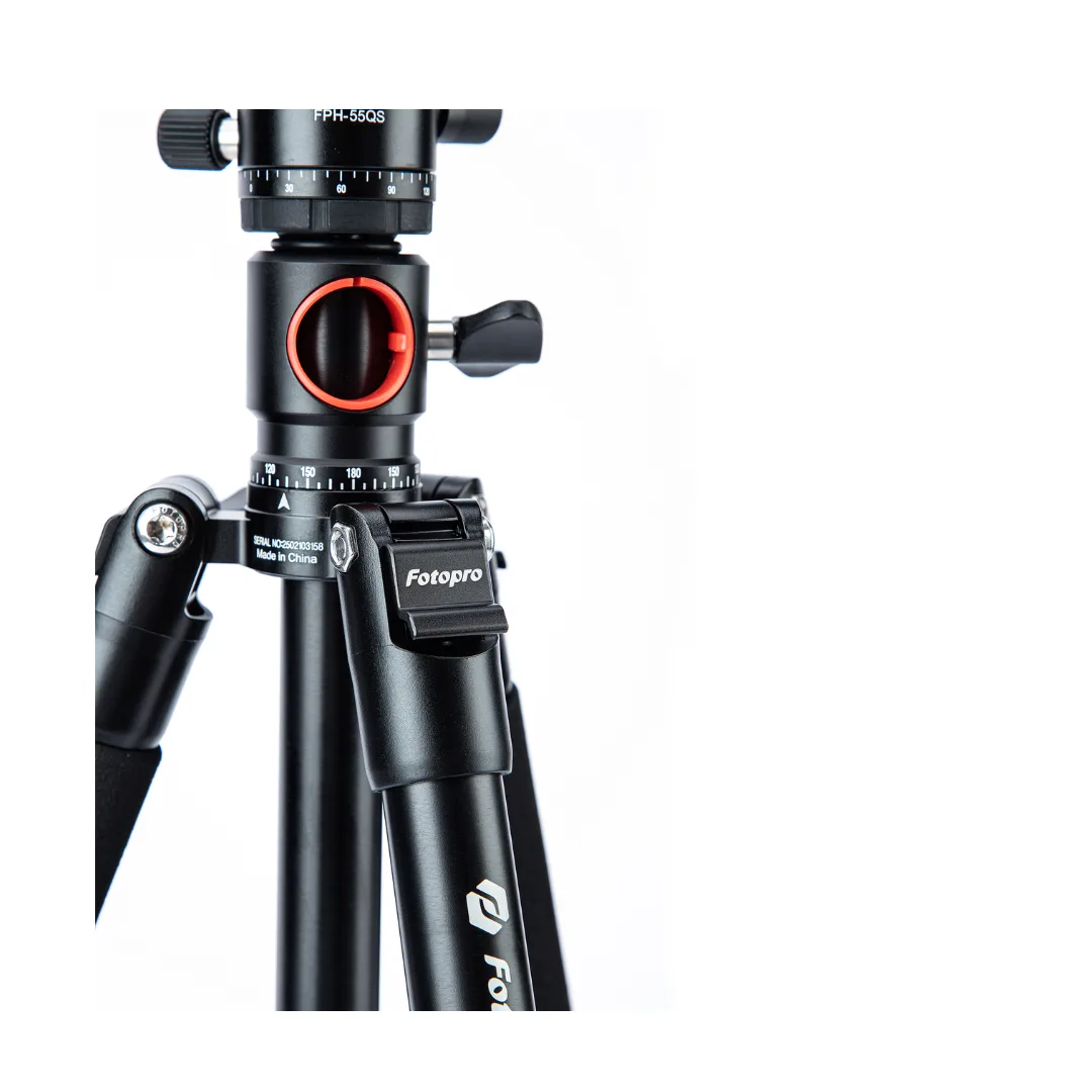 Fotopro X-GO HR Chameleon E2+55Q Black Tripod Kamera Fotografi - Image 4