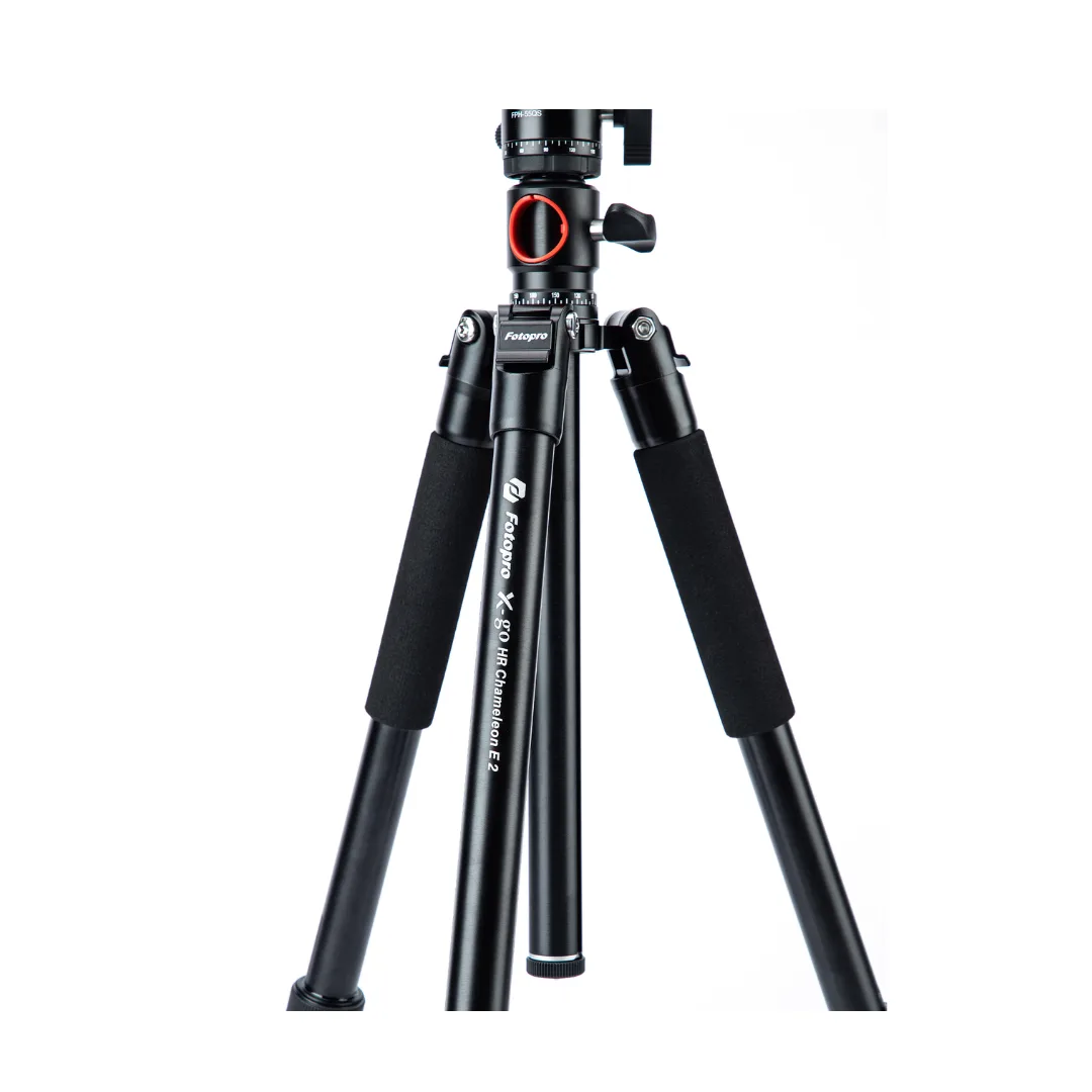 Fotopro X-GO HR Chameleon E2+55Q Black Tripod Kamera Fotografi - Image 5
