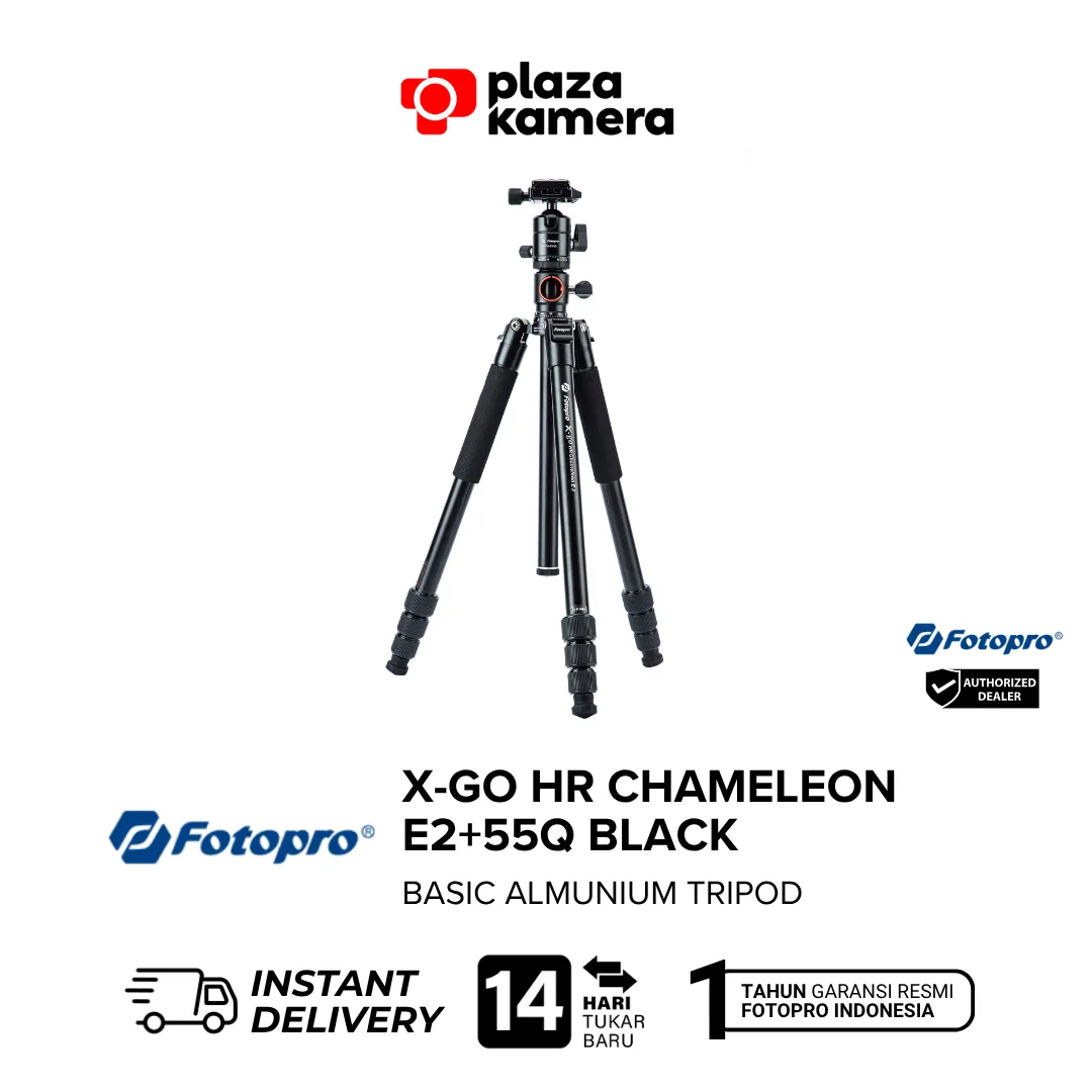 fotopro x-go hr chameleon e2 55q black