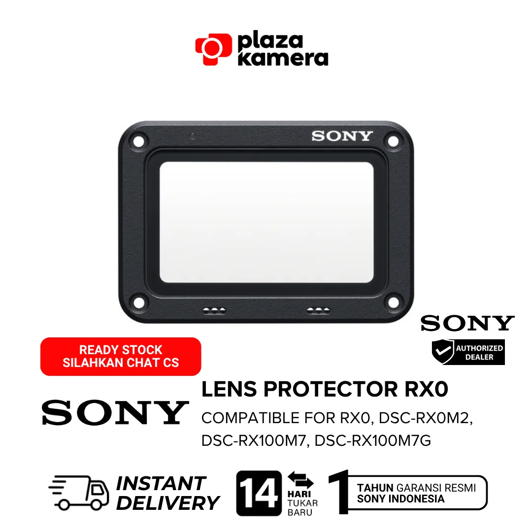 lens protector tampak depan