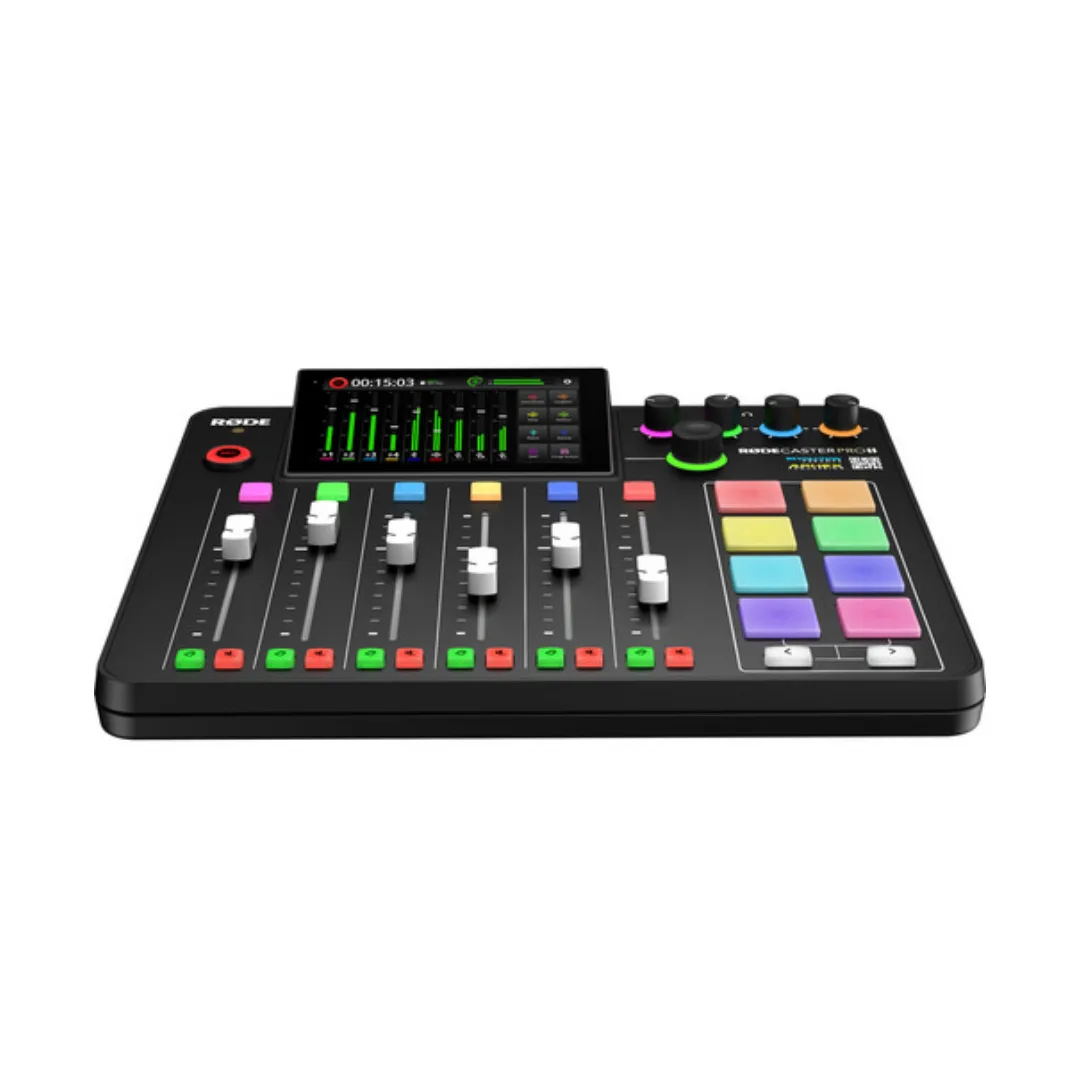 Rode Caster Pro II Professional Audio Mixer Podcast Livestreaming 4 Channel Bluetooth USB Recorder - Image 2