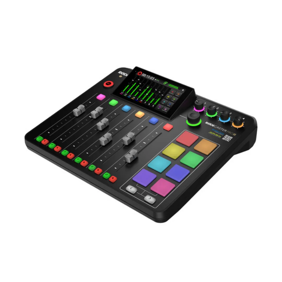 Rode Caster Pro II Professional Audio Mixer Podcast Livestreaming 4 Channel Bluetooth USB Recorder - Image 4