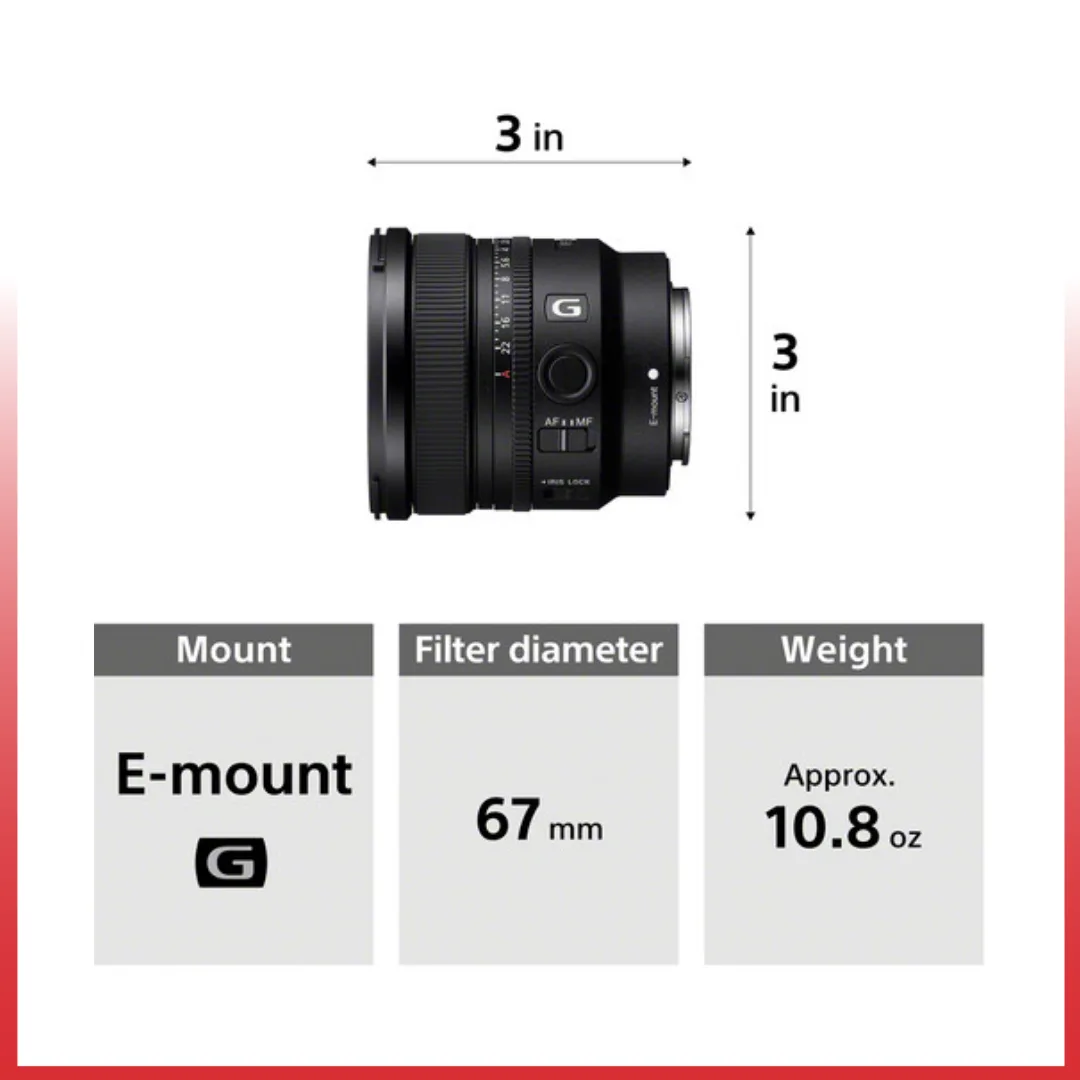 Lensa Kamera Sony FE 16mm F/1.8 G Lens Sony E Mount (SEL16F18G) - Image 7